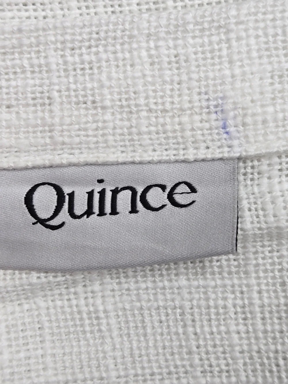 NWT QUINCE Set Of 4 48x84 Cotton Sheer Curtains White 0764